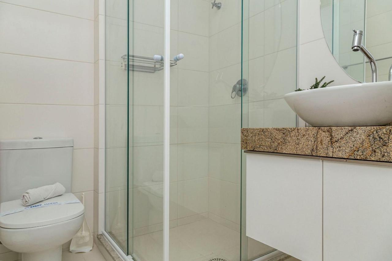 Punta Blu 102-7 - Apartamento De Alto Padrao Em Condominio Exclusivo, Quadra Poliesportiva - Piscina - Portaria 24H. Bombinhas Kültér fotó
