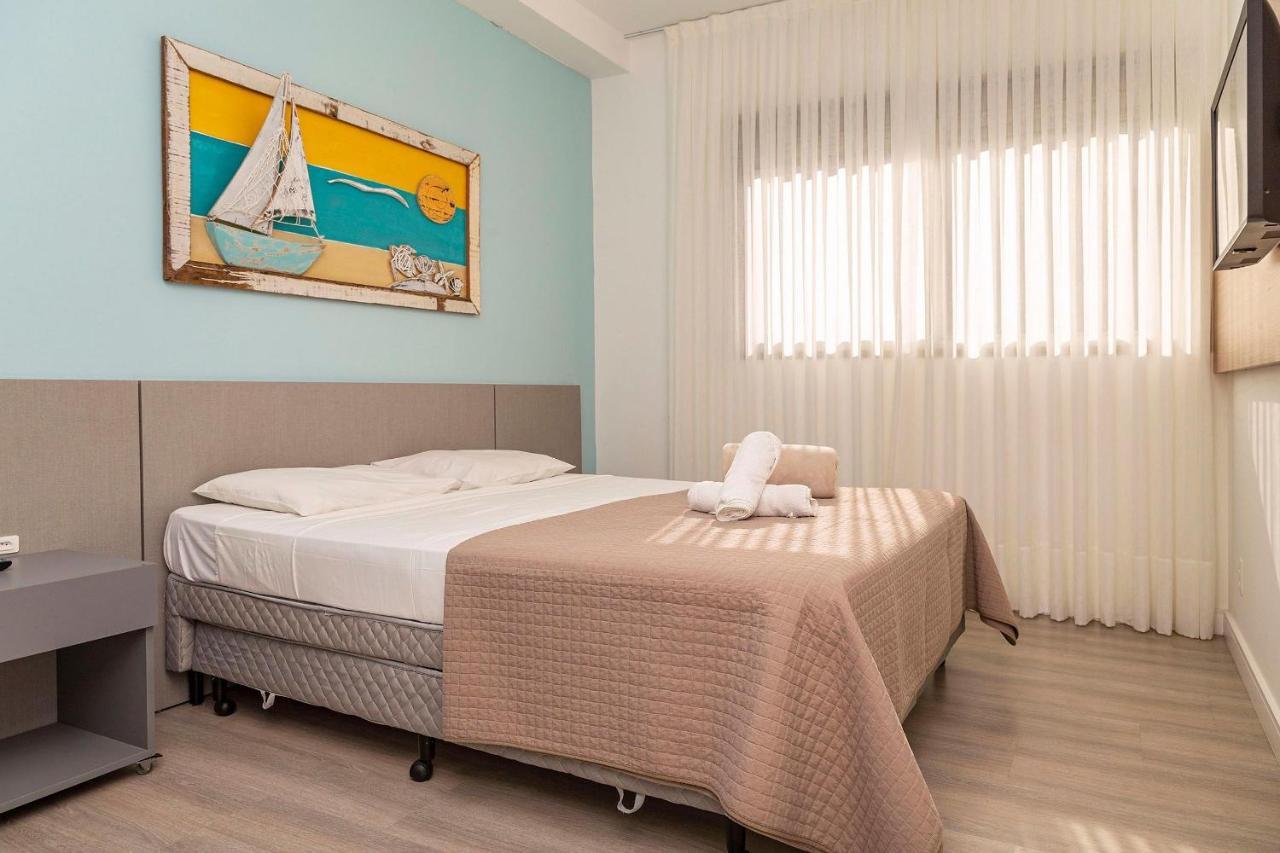 Punta Blu 102-7 - Apartamento De Alto Padrao Em Condominio Exclusivo, Quadra Poliesportiva - Piscina - Portaria 24H. Bombinhas Kültér fotó